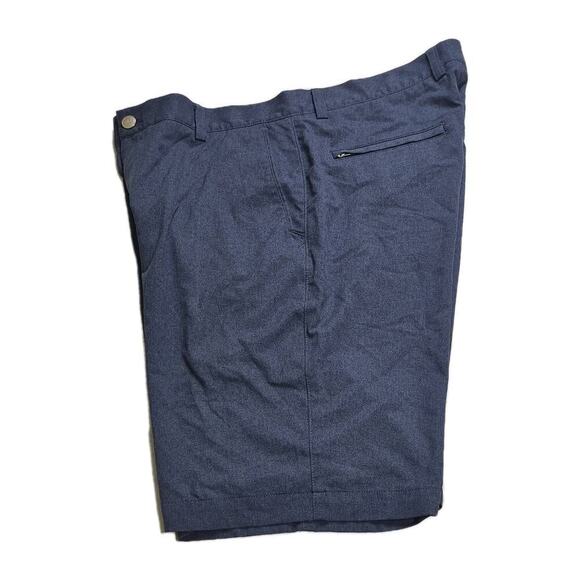 Peter Millar Shackleford Shorts Men 34 Blue Performance Golf Skulls Preppy Style - Picture 13 of 14